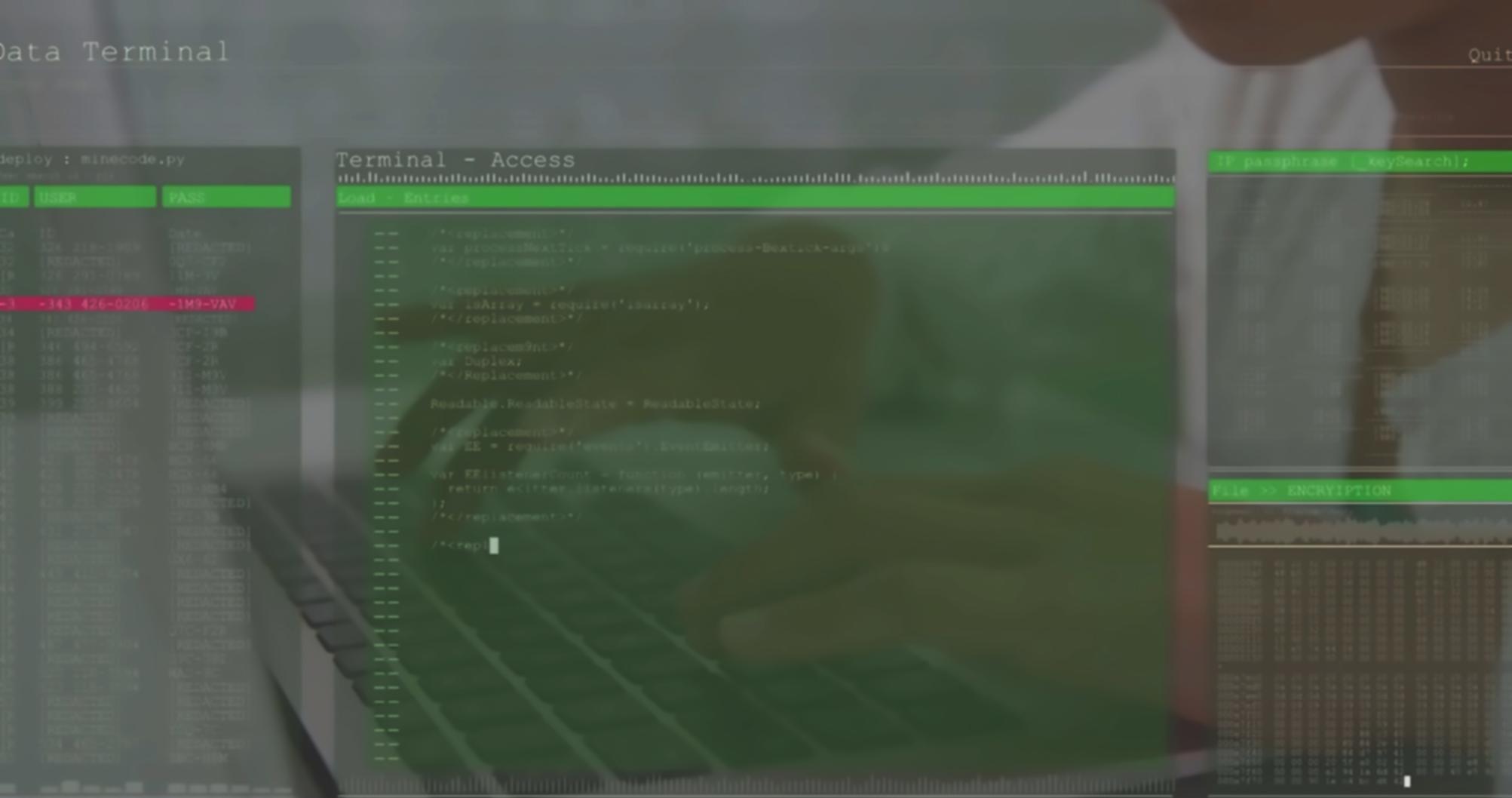 Modern software development workspace showing collaborative testing environment
